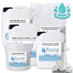 kit prodotti trattamento acqua al sale KIT-M-100-E