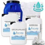 kit prodotti trattamento acqua al sale KIT-M-200-E